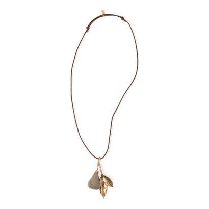 RENARD BIJOUX SMALL PEAR ネックレス （15 グレー）｜詳細画像