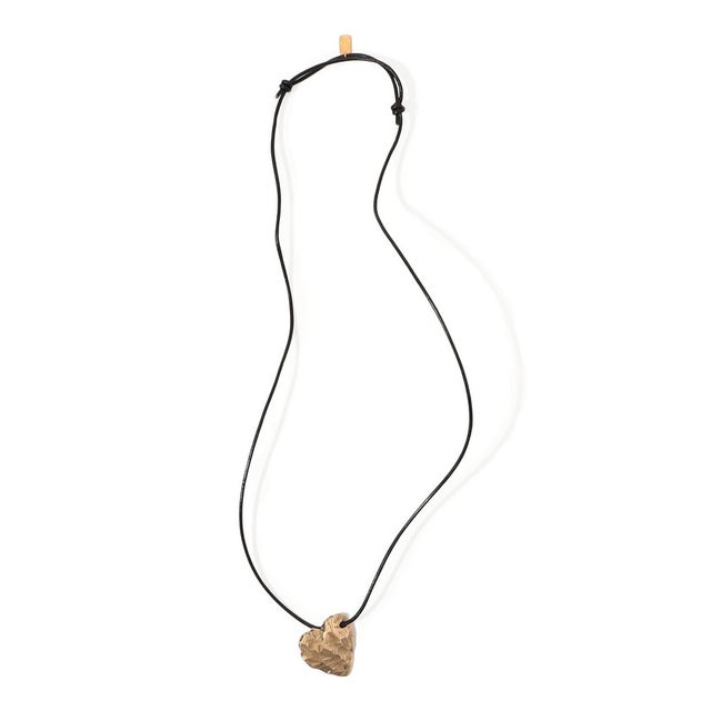 RENARD BIJOUX Stone heart ネックレス （91 ゴールド）