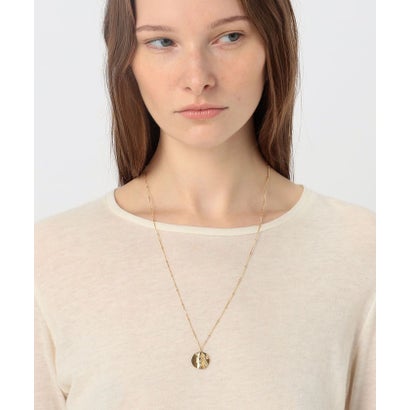 トゥモローランドグッズ TOMORROWLAND GOODS MARIHA Dariusスタッドチェーン コインネックレス （91 ゴールド）｜詳細画像