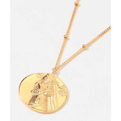 トゥモローランドグッズ TOMORROWLAND GOODS MARIHA Dariusスタッドチェーン コインネックレス （91 ゴールド）｜詳細画像