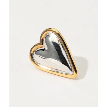 トゥモローランドグッズ TOMORROWLAND GOODS avgvst Bumper Heart Studs ピアス （82 シルバー系）｜詳細画像