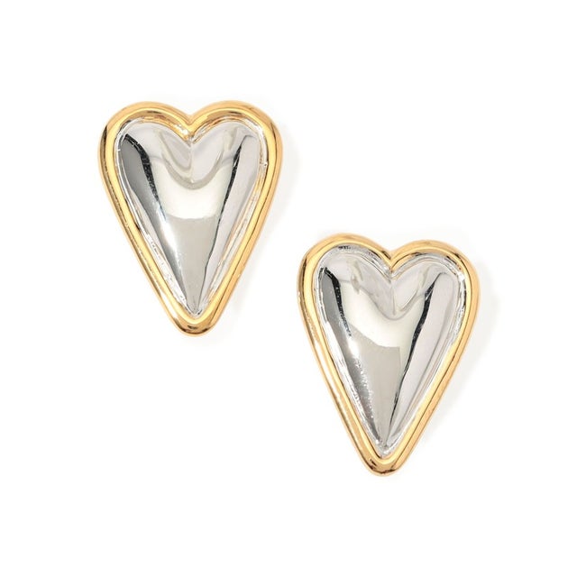 avgvst Bumper Heart Studs ピアス （82 シルバー系）