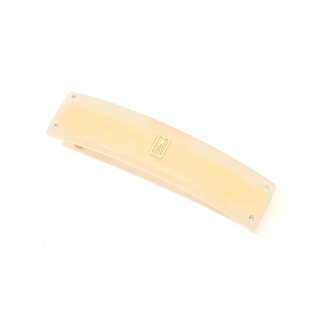 ALEXANDRE DE PARIS 8cmバレッタ （41 ライトベージュ）
