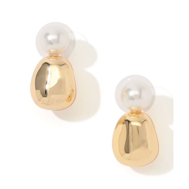 LELE SADOUGHI PEBBLE STUD ピアス （92 ゴールド系）
