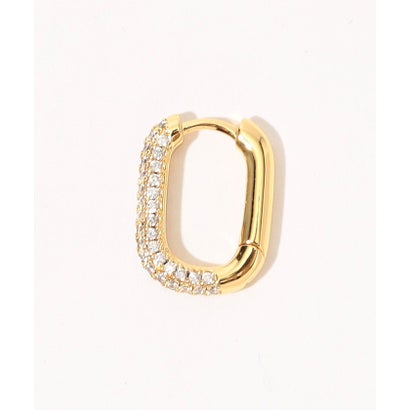 LUV AJ PAVE CHAIN LINK ピアス （92 ゴールド系）｜詳細画像