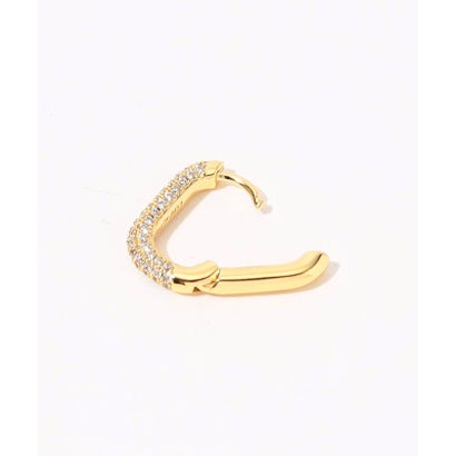 LUV AJ PAVE CHAIN LINK ピアス （92 ゴールド系）｜詳細画像