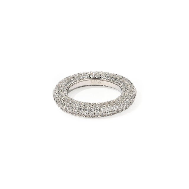 LUV AJ PAVE AMALFI リング （81 シルバー）