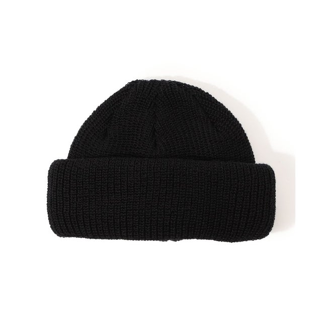 KIJIMA TAKAYUKI KNIT DECK CAP ニットキャップ （19 ブラック）