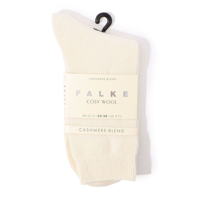 FALKE Cosy ウールブレンドソックス （11 ホワイト）