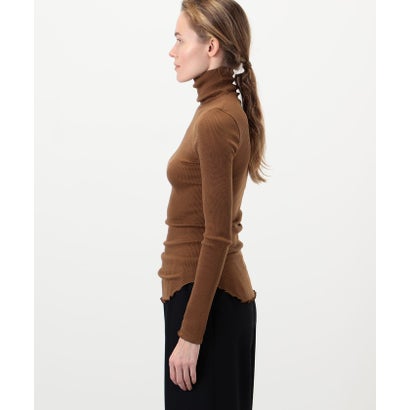 HAKUJI Wool rib ハイネックプルオーバー （19 ブラック）｜詳細画像