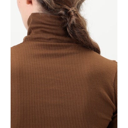 HAKUJI Wool rib ハイネックプルオーバー （19 ブラック）｜詳細画像