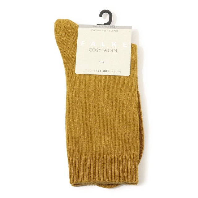 FALKE Cosy ウールブレンドソックス （27 オレンジ）
