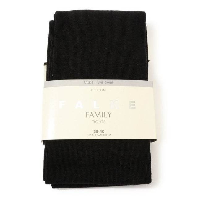 FALKE FAMILY コットン タイツ （19 ブラック）