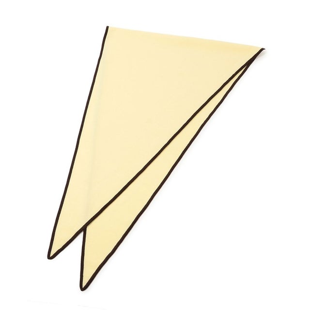TOMORROWLAND TRIANGLE ストール （22 イエロー系）