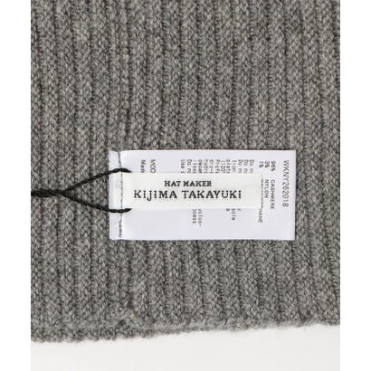 KIJIMA TAKAYUKI CASHMERE KNIT ネックウォーマー （19 ブラック）｜詳細画像
