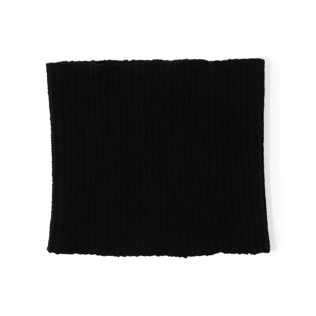 KIJIMA TAKAYUKI CASHMERE KNIT ネックウォーマー （19 ブラック）