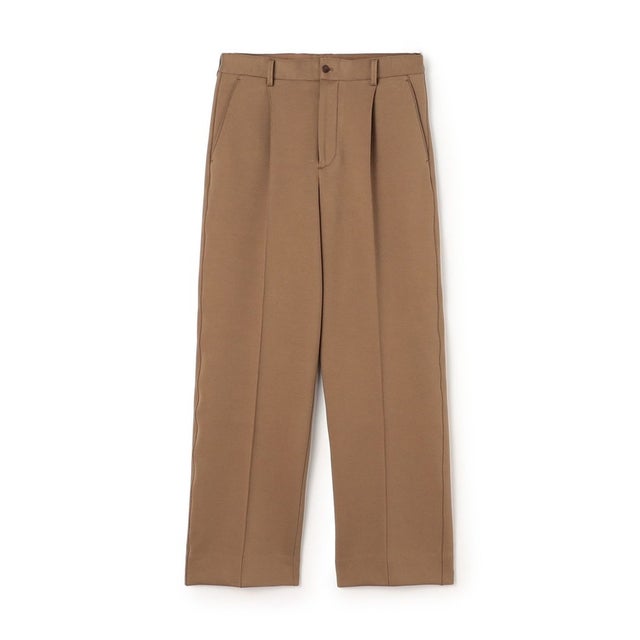 スビンコットン ダンボール ワイドバレルパンツ （45 キャメル）