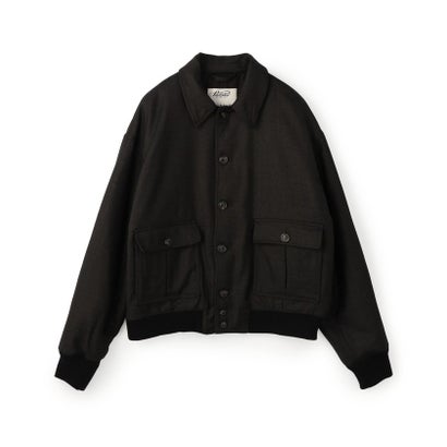 【別注】VALSTAR VALSTARINO シャツカラーブルゾン DORMEUIL （57 カーキ）｜詳細画像