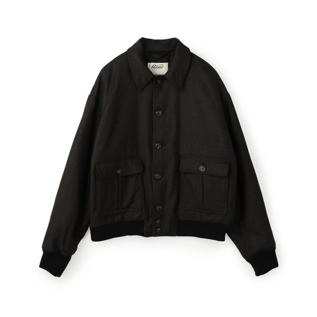 【別注】VALSTAR VALSTARINO シャツカラーブルゾン DORMEUIL （57 カーキ）
