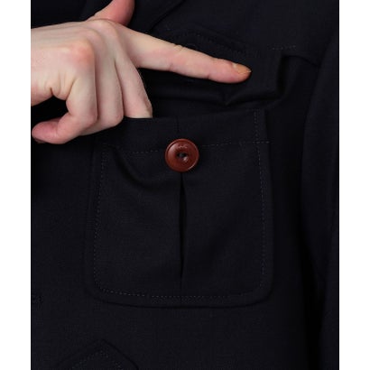 【別注】CAPALBIO マレンマハンティングジャケット DORMEUIL （69 ネイビー）｜詳細画像
