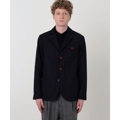 【別注】CAPALBIO マレンマハンティングジャケット DORMEUIL （69 ネイビー）｜詳細画像