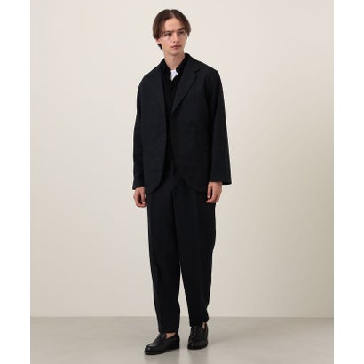 トゥモローランド メンズ TOMORROWLAND MEN 【別注】Salvatore Piccolo MARCELLO 1プリーツスラックス セットアップ対応 （67 ネイビー）｜詳細画像