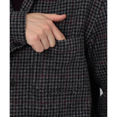 トゥモローランド メンズ TOMORROWLAND MEN 【別注】Salvatore Piccolo WORK ウールツイードチェック シャツブルゾン （18 グレー系チェック）｜詳細画像