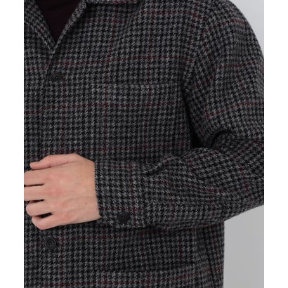 トゥモローランド メンズ TOMORROWLAND MEN 【別注】Salvatore Piccolo WORK ウールツイードチェック シャツブルゾン （18 グレー系チェック）｜詳細画像