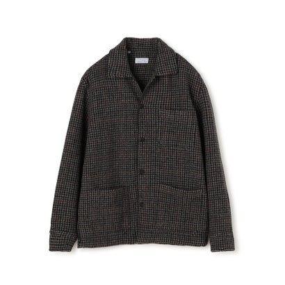 トゥモローランド メンズ TOMORROWLAND MEN 【別注】Salvatore Piccolo WORK ウールツイードチェック シャツブルゾン （18 グレー系チェック）｜詳細画像