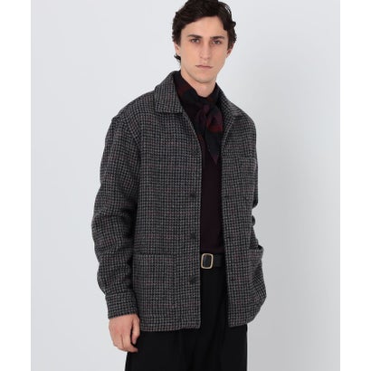 トゥモローランド メンズ TOMORROWLAND MEN 【別注】Salvatore Piccolo WORK ウールツイードチェック シャツブルゾン （18 グレー系チェック）｜詳細画像