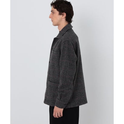 トゥモローランド メンズ TOMORROWLAND MEN 【別注】Salvatore Piccolo WORK ウールツイードチェック シャツブルゾン （18 グレー系チェック）｜詳細画像