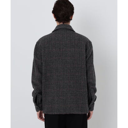 トゥモローランド メンズ TOMORROWLAND MEN 【別注】Salvatore Piccolo WORK ウールツイードチェック シャツブルゾン （18 グレー系チェック）｜詳細画像