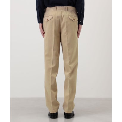 コットンカシミヤピーチ テーパードパンツ SONDRIO （57 カーキ）｜詳細画像