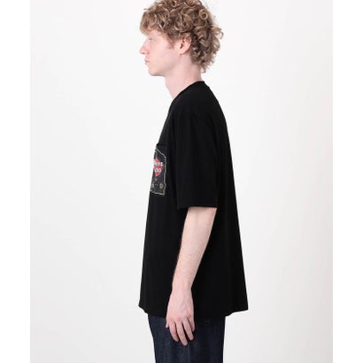 mando コットン グラフィックポケット クルーネックTシャツT （19 ブラック）｜詳細画像