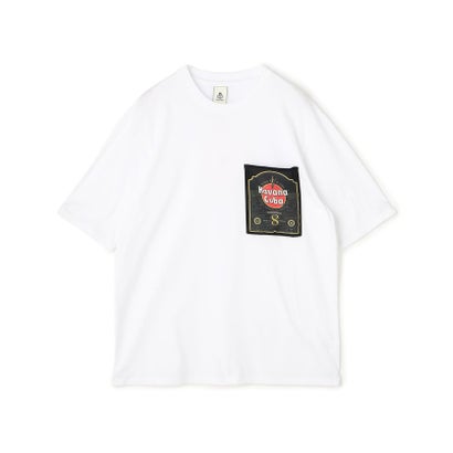 mando コットン グラフィックポケット クルーネックTシャツT （11 ホワイト）｜詳細画像