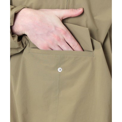 HAVERSACK ATTIRE ナイロンストレッチ スタンドカラーブルゾン （15 カーキ）｜詳細画像