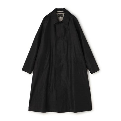 HAVERSACK ATTIRE ウールシルク バルカラーコート （69 ブラック）｜詳細画像