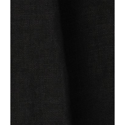 ERRICO FORMICOLA BERMUDA リネン 2プリーツショーツ （19 ブラック）｜詳細画像