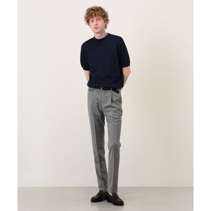 PT TORINO GENTS ポリエステルウールストレッチ 1プリーツスラックス （15 グレー）｜詳細画像