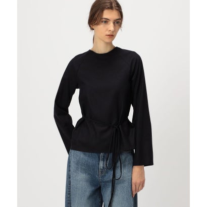 BASE RANGE L/SLEEVE APRON TOP （19 ブラック）｜詳細画像