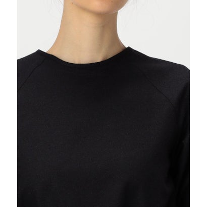 BASE RANGE L/SLEEVE APRON TOP （19 ブラック）｜詳細画像