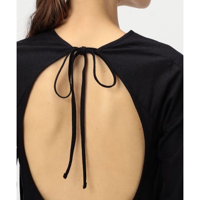 BASE RANGE L/SLEEVE APRON TOP （19 ブラック）｜詳細画像