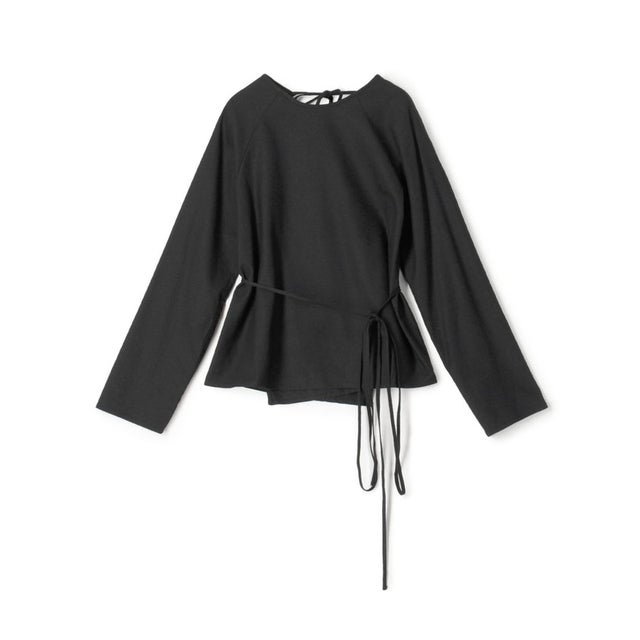 BASE RANGE L/SLEEVE APRON TOP （19 ブラック）