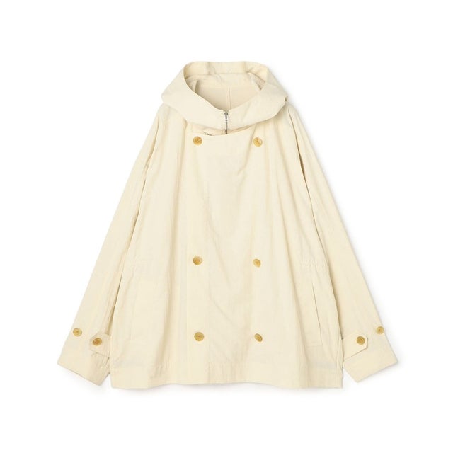 VACHEMENT Nylon Taslan Layered ショートコート （11 ホワイト）