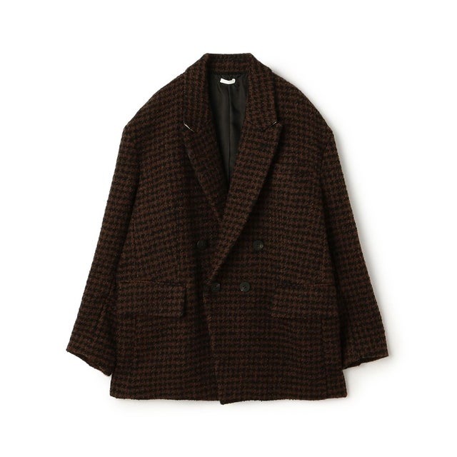 TELMA TWEED OER ジャケット （48 ダークブラウン系）
