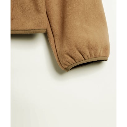 S'more/Fleece pocket cardigan （ブラウン）｜詳細画像