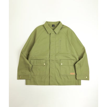 スモア S'more S'more/Fireproofing pocket jacket （カーキ）｜詳細画像