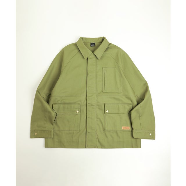 /Fireproofing pocket jacket （カーキ）