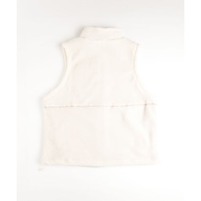 スモア S'more S'more boa vest （ホワイト）｜詳細画像