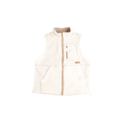 スモア S'more S'more boa vest （ホワイト）｜詳細画像
